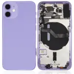 Carcasa Spate iPhone 12 Mini AMPlus (No Logo) (Purple)