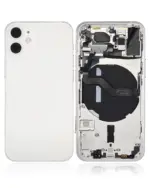 Carcasa Spate iPhone 12 Mini AMPlus (No Logo) (White)