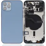 Carcasa Spate iPhone 12 Pro Max AMPlus (No Logo) (Pacific Blue)