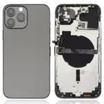 Carcasa Spate iPhone 13 Pro Max AMPlus (No Logo) (Graphite)