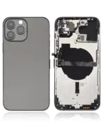 Carcasa Spate iPhone 13 Pro Max AMPlus (No Logo) (Graphite)