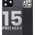 Carcasa Spate iPhone 15 Pro Max Pull A (Black Titanium)