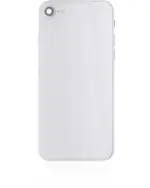 Carcasa Spate Sticla iPhone SE Pull A (White)