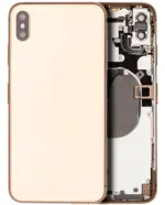 Carcasa Spate Sticla iPhone XS Max Pull A (Gold)