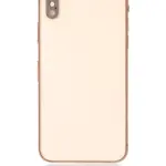 Carcasa Spate Sticla iPhone XS Pull A (Gold)