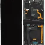 Display telefon Samsung Galaxy Z Flip 4 5G  Service Pack (Black) (Inner)