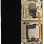 Display telefon Samsung Galaxy Z Flip 4 5G Service Pack (Gold) (Inner)