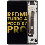 Display telefon Xiaomi Redmi Turbo 4 / Xiaomi Poco X7 Pro Refurbished (Black)