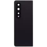 Capac Spate Sticla Samsung Galaxy Z Fold 4 (Phantom Black) - imagine 3