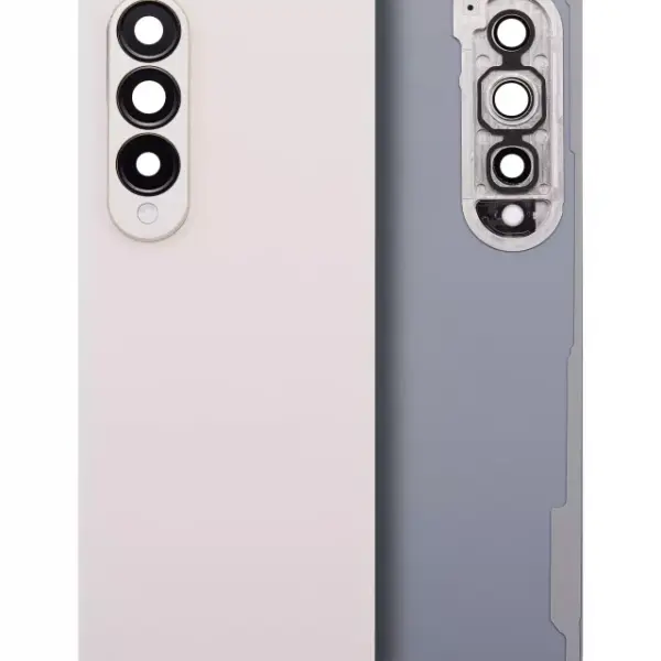 Capac Spate Sticla Samsung Galaxy Z Fold 4 (Beige)