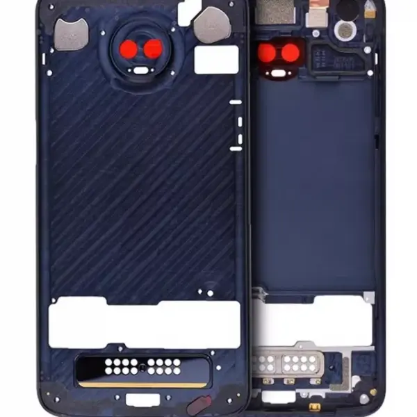 Carcasa Mijloc Motorola Moto Z3 Play  Original (Blue)