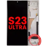Ansamblu Display Samsung Galaxy S23 Ultra (US & International) AMPlus (Cream)