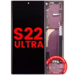 Display telefon Samsung Galaxy S22 Ultra (S908B) AMPlus (Burgundy)
