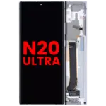 Display telefon Samsung Galaxy Note 20 Ultra 5G (N986) AMPlus (White)