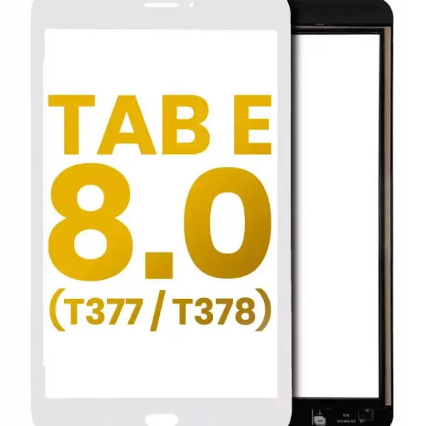 Touchscreen (Digitizer)  Samsung Galaxy Tab E 8.0 (White)