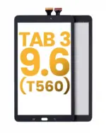 Touchscreen (Digitizer)  Samsung Galaxy Tab E 9.6 (Black)
