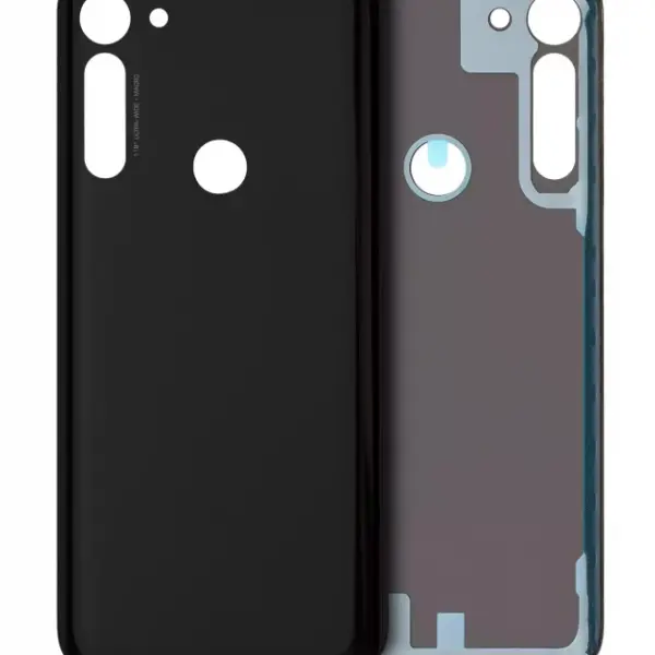 Capac Spate Sticla Motorola Moto G Power / G8 Power Original (Smoke Black)