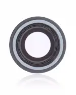 Lentila Camera Spate Cu Suport Si Rama iPhone 8 / SE (2020) / SE (2022) AMPlus (Space Gray) (10 Pack) - imagine 4