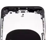 Capac Spate Sticla iPhone XS AMPlus (No Logo) (Space Gray) - imagine 10