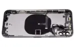 Capac Spate Sticla iPhone XS AMPlus (No Logo) (Space Gray) - imagine 12