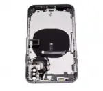 Capac Spate Sticla iPhone XS AMPlus (No Logo) (Space Gray) - imagine 13