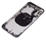 Capac Spate Sticla iPhone XS AMPlus (No Logo) (Space Gray) - imagine 6