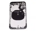 Capac Spate Sticla iPhone XS AMPlus (No Logo) (Space Gray) - imagine 7