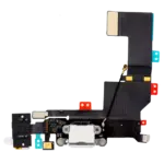 Cablu Flex Port Incarcare Cu Placa iPhone 5S (Silver)