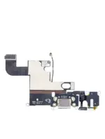 Cablu Flex Port Incarcare Cu Placa iPhone 6 Premium (Silver) - imagine 3