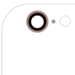 Lentile Camera Spate iPhone 6  / 6S (Rose Gold) (10 Pack) Premium