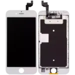 Display cu Placa Metalica iPhone 6S Aftermarket AQ7 (White) - imagine 2