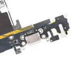 Cablu Flex Port Incarcare Cu Placa iPhone 6S Premium (Silver) - imagine 2