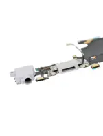 Cablu Flex Port Incarcare Cu Placa iPhone 6S Premium (Silver) - imagine 5