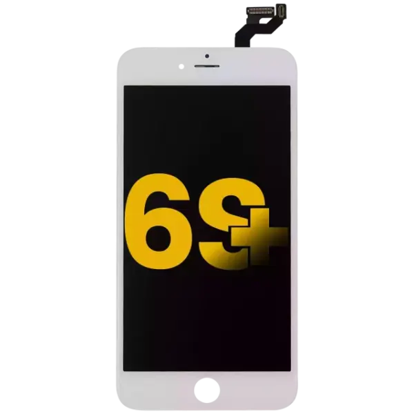 Display iPhone 6S Plus Cu Placa Metalica Refurbished (White)