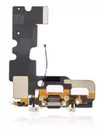 Cablu Flex Port Incarcare Cu Placa iPhone 7 Premium (Black) - imagine 3