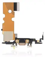 Cablu Flex Port Incarcare Cu Placa iPhone 8 Premium (Gold) - imagine 3