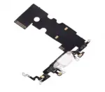 Cablu Flex Port Incarcare Cu Placa iPhone SE AMPlus (White) - imagine 5