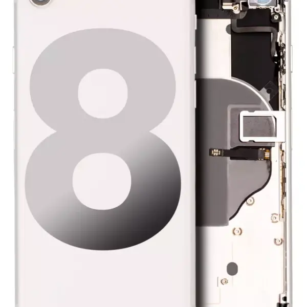 Carcasa Spate Telefon iPhone 8 Pull C (Silver)