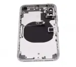 Capac Spate Sticla iPhone X AMPlus (No Logo) (Silver) - imagine 7