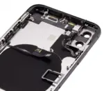 Capac Spate Sticla iPhone X AMPlus (No Logo) (Space Gray) - imagine 9