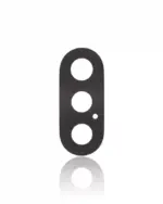 Sticla Camera Spate Cu Adeziv iPhone X (10 Pack) Premium - imagine 2
