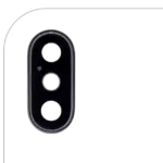 Lentila Camera Spate Cu Suport Si Rama iPhone XS / XS Max (Space Gray)
