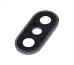 Lentila Camera Spate Cu Suport Si Rama iPhone XS / XS Max (Space Gray) - imagine 5