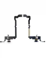 Cablu Flex Port Incarcare Cu Placa iPhone XS Max Premium (Space Gray) - imagine 2