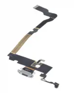 Cablu Flex Port Incarcare Cu Placa iPhone XS Max Premium (Silver) - imagine 4