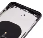 Capac Spate Sticla iPhone XS Max AMPlus (No Logo) (Space Gray) - imagine 12