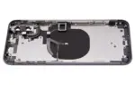 Capac Spate Sticla iPhone XS Max AMPlus (No Logo) (Space Gray) - imagine 13