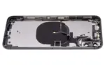 Capac Spate Sticla iPhone XS Max AMPlus (No Logo) (Space Gray) - imagine 14