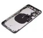 Capac Spate Sticla iPhone XS Max AMPlus (No Logo) (Space Gray) - imagine 6