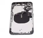 Capac Spate Sticla iPhone XS Max AMPlus (No Logo) (Space Gray) - imagine 7